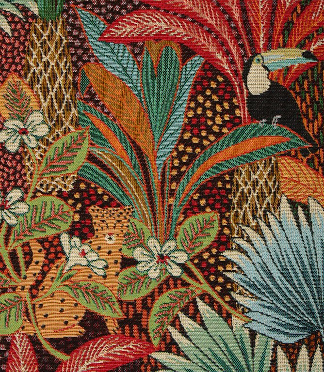 Belize Fabric / Noir - Just Fabrics