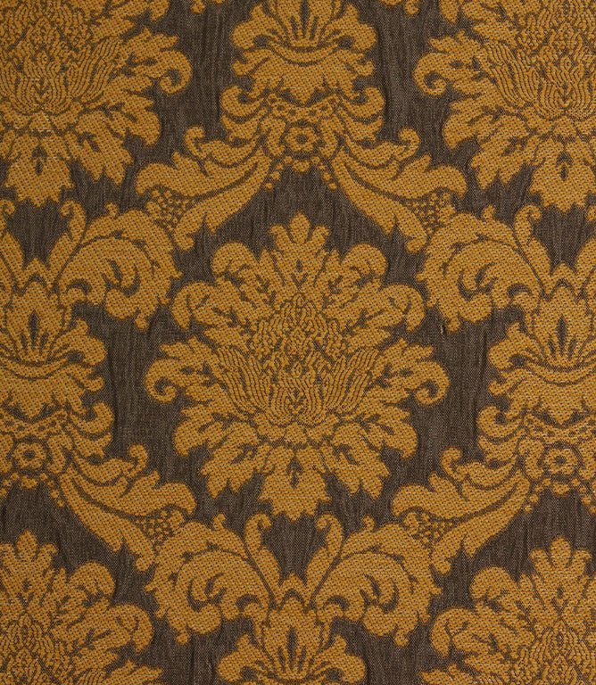 Versailles Damask Fabric / Taupe - Just Fabrics