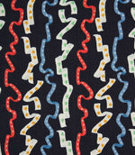 All Wrapped Up Fabric / Navy - Just Fabrics