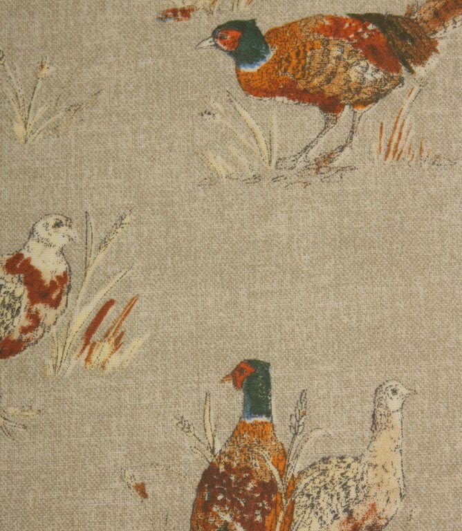 Country Roost PVC Fabric / Natural - Just Fabrics