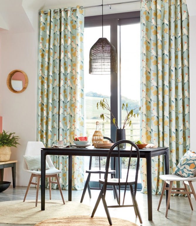 Love Birds Fabric / Flamenco - Just Fabrics