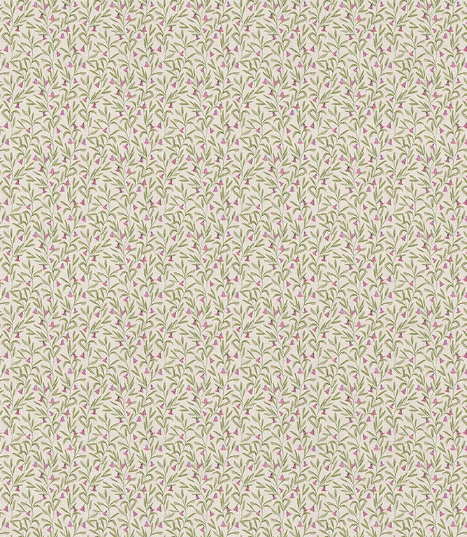 Bell Meadow Fabric / Rosewood - Just Fabrics