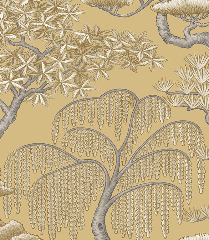 Matsu FR Fabric / Ochre - Just Fabrics