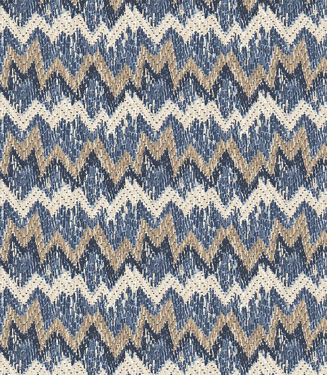 Malini FR Fabric / Sapphire - Just Fabrics