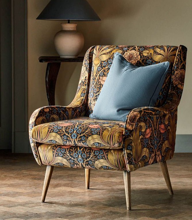 Spring Thicket Velvet Fabric / Old Fashioned - Just Fabrics