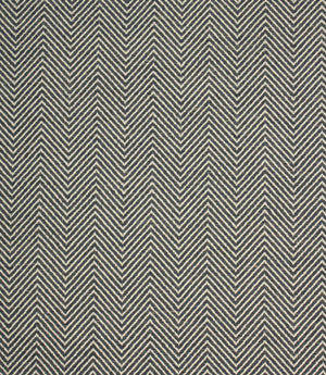 Kingham Herringbone Fabric / Ink
