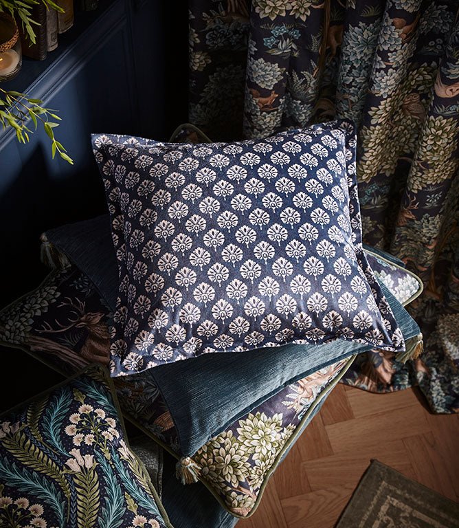 Muqarnas FR Fabric / Seagreen - Just Fabrics