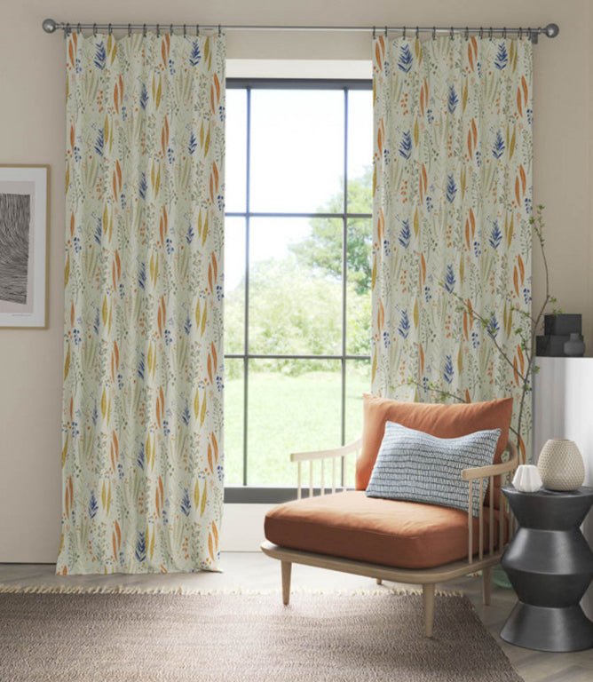 Hubali Fabric / Amber - Just Fabrics