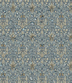 Snakeshead Oilcloth Fabric / Denim - Just Fabrics