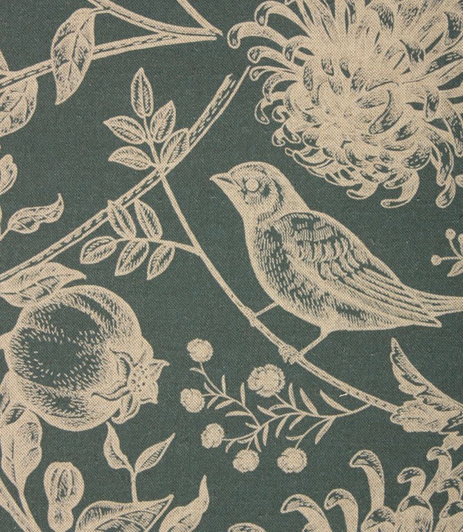 Olivia Fabric / Indigo - Just Fabrics