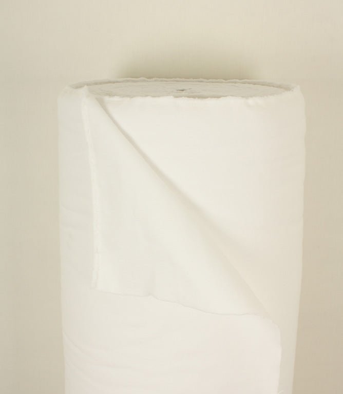 Cotton Interlining Fabric / Bleached - Just Fabrics