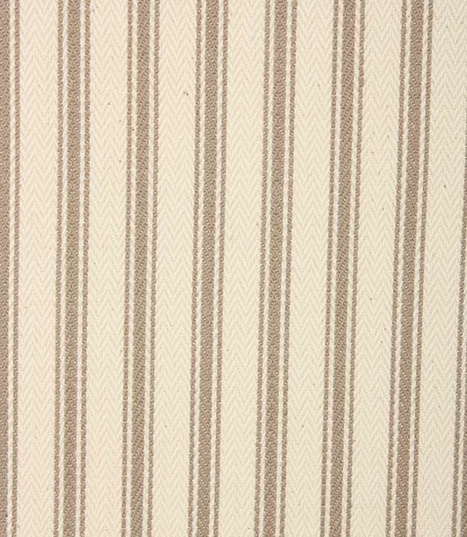 JF Ticking Fabric / Beige - Just Fabrics