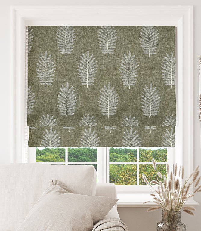 Fernleigh Fabric / Avocado - Just Fabrics