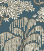 Matsu FR Fabric / Slate Blue - Just Fabrics