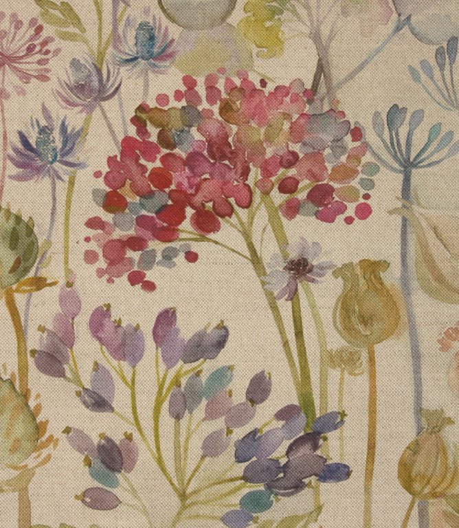 Hedgerow Fabric / Linen - Just Fabrics
