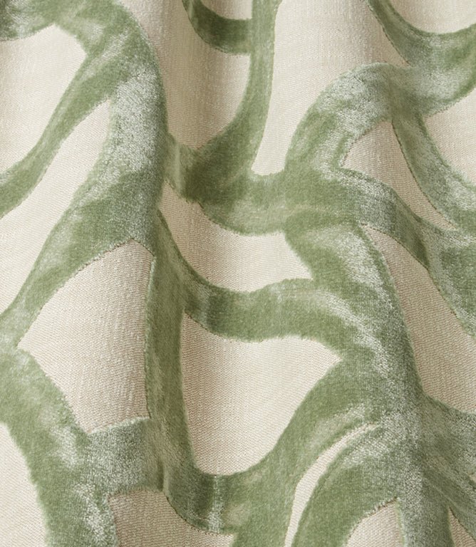 Orbit Fabric / Seafoam - Just Fabrics