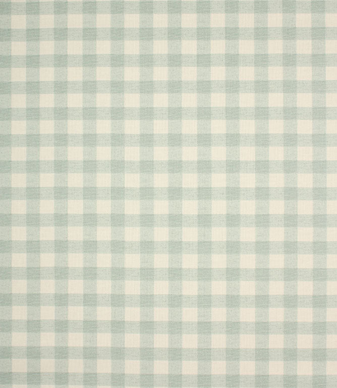 Gingham Fabric / Sky - Just Fabrics