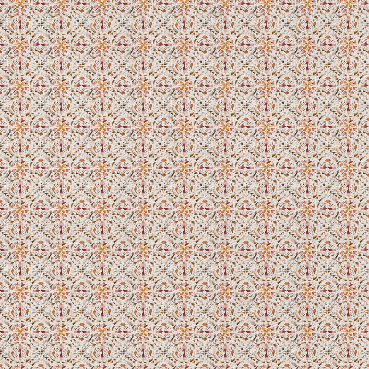 Casia Fabric / Terracotta - Just Fabrics