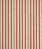 JF Linen Ticking Fabric / Red - Just Fabrics