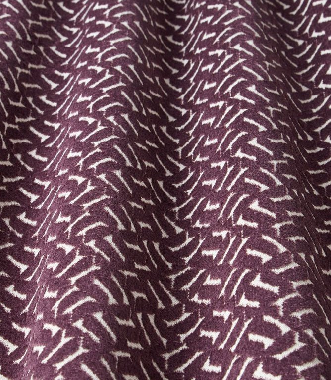 Apollo FR Fabric / Aubergine - Just Fabrics