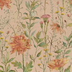 Delamere Fabric / Apricot - Just Fabrics