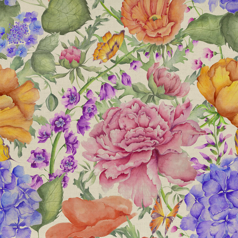 Idalia Mini Fabric / Fuchsia - Just Fabrics