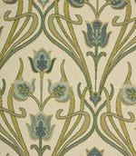 Arthur Fabric / Blue - Just Fabrics