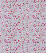 Belsay Fabric / Silver - Just Fabrics