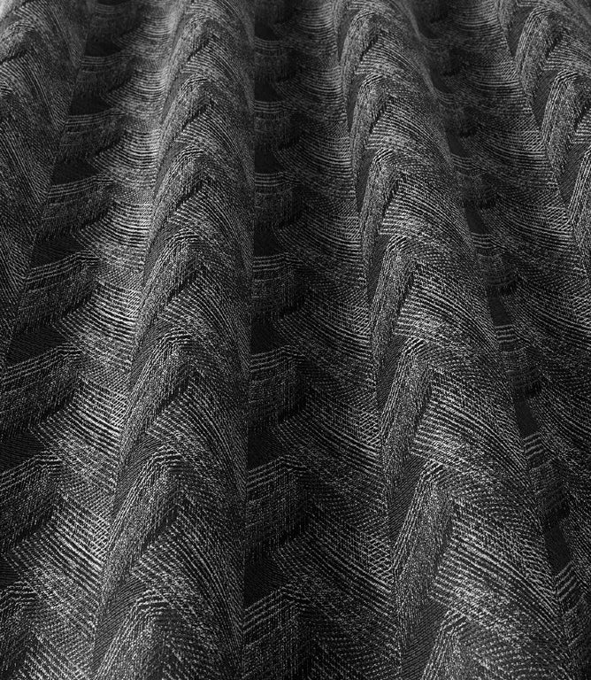 Callisto FR Wide Width Fabric / Noir - Just Fabrics