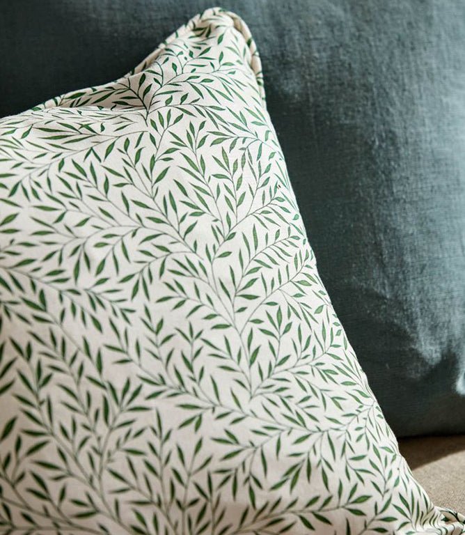Lily Leaf Fabric / Forest - Just Fabrics
