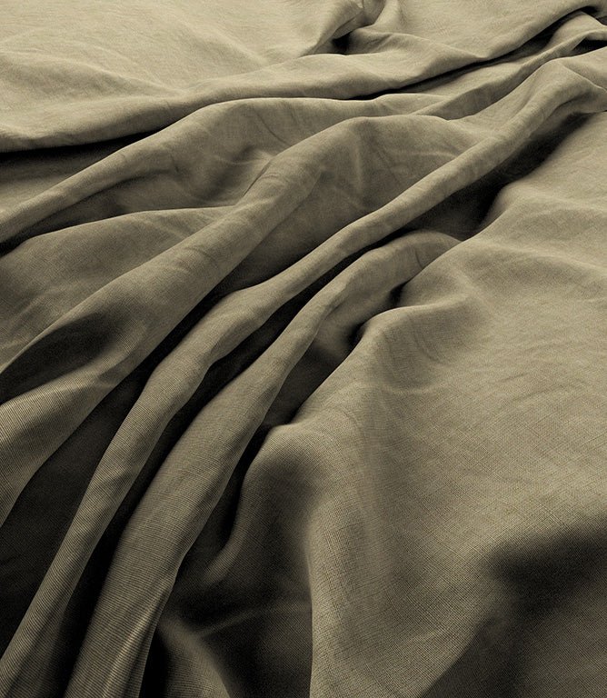 Laundered Linen Fabric / Hummus - Just Fabrics