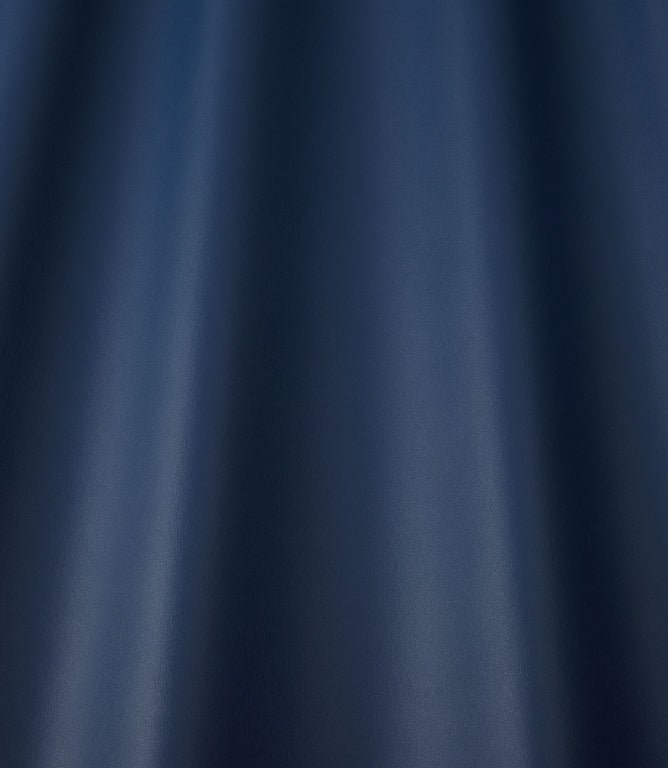 Burghley FR Vinyl Leather Fabric / Sapphire - Just Fabrics