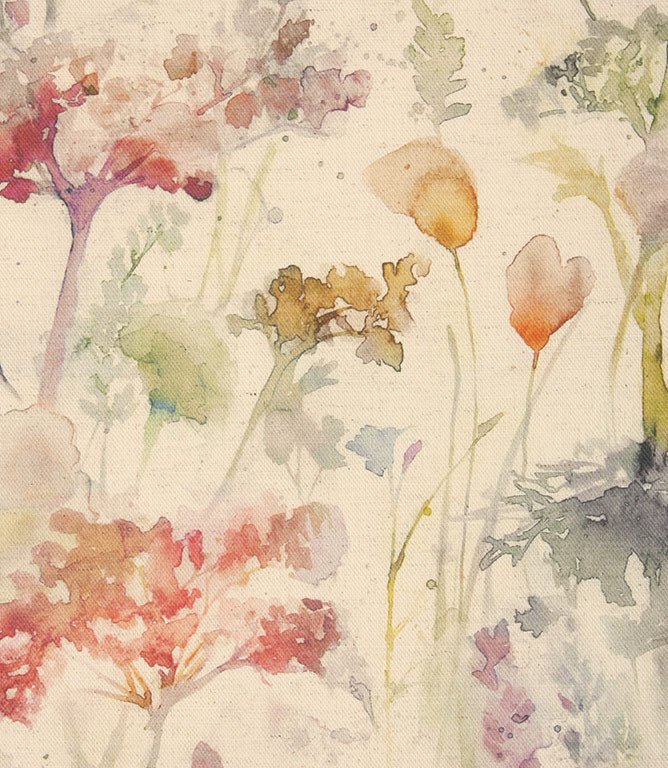 Ilinizas Fabric / Poppy Natural - Just Fabrics