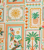 Zanara Fabric / Blanc - Just Fabrics