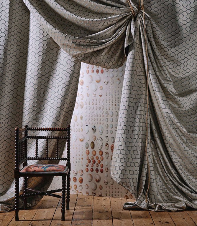 Bantam Net Fabric / Woad - Just Fabrics