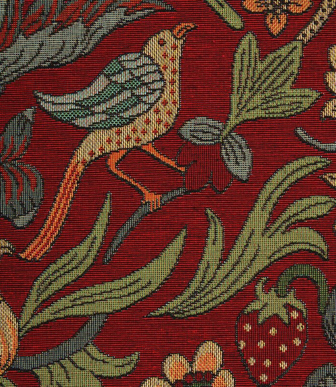 Ruskin Fabric / Mulberry - Just Fabrics