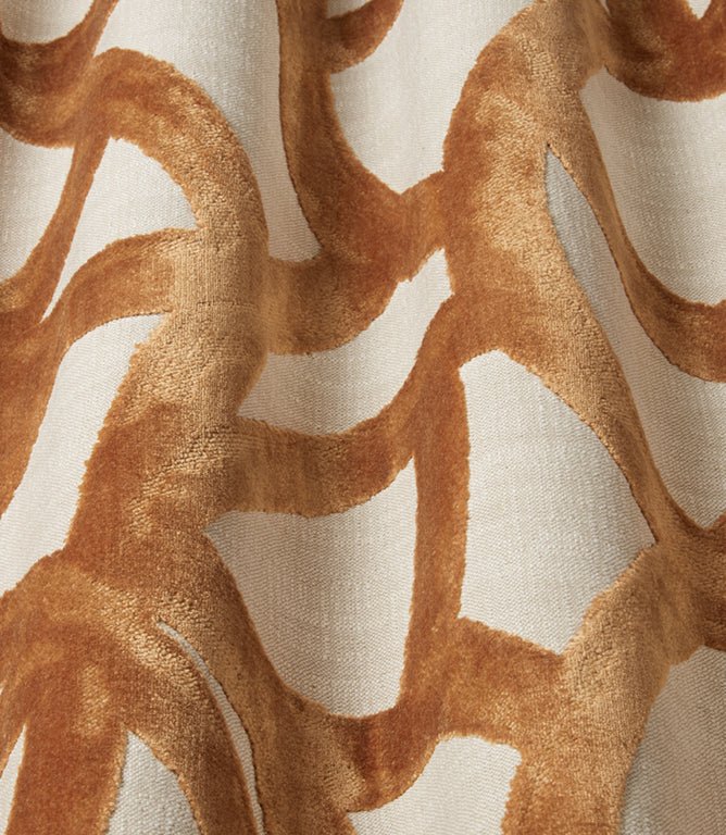 Orbit Fabric / Sienna - Just Fabrics