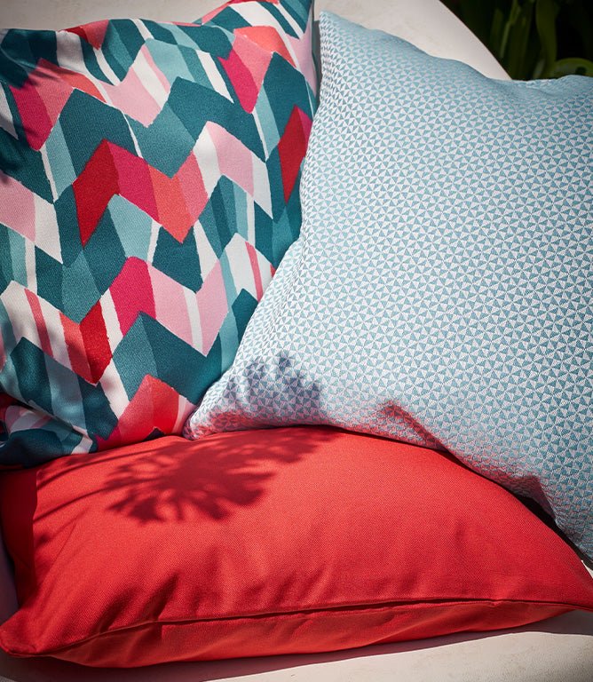 Trio Outdoor Fabric / Gris Claro - Just Fabrics