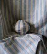 Sorilla Stripe Fabric / Eggshell Linen - Just Fabrics