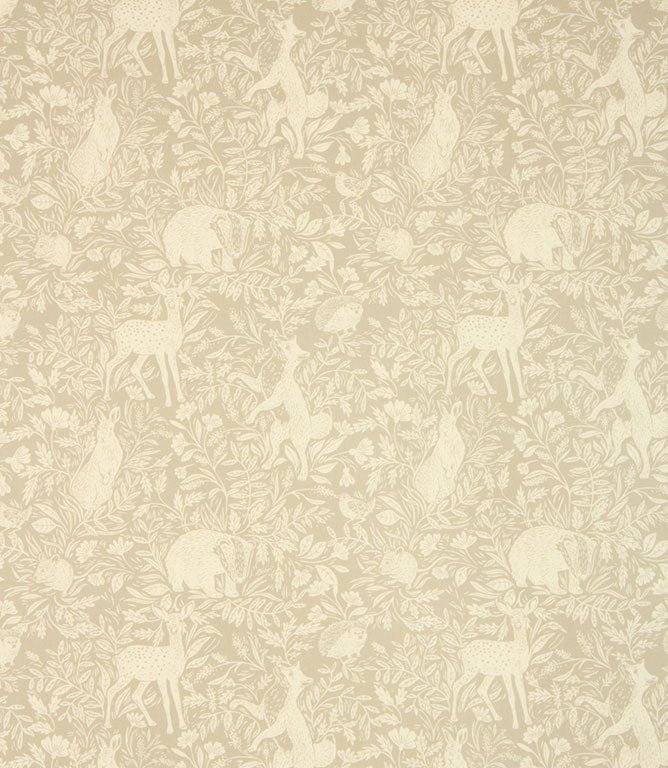 Forest Matt PVC Fabric / Linen - Just Fabrics