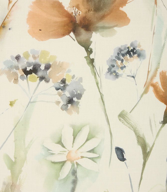 Olearia Fabric / Coral Cloud - Just Fabrics