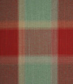 Penrith Check Fabric / Red - Just Fabrics