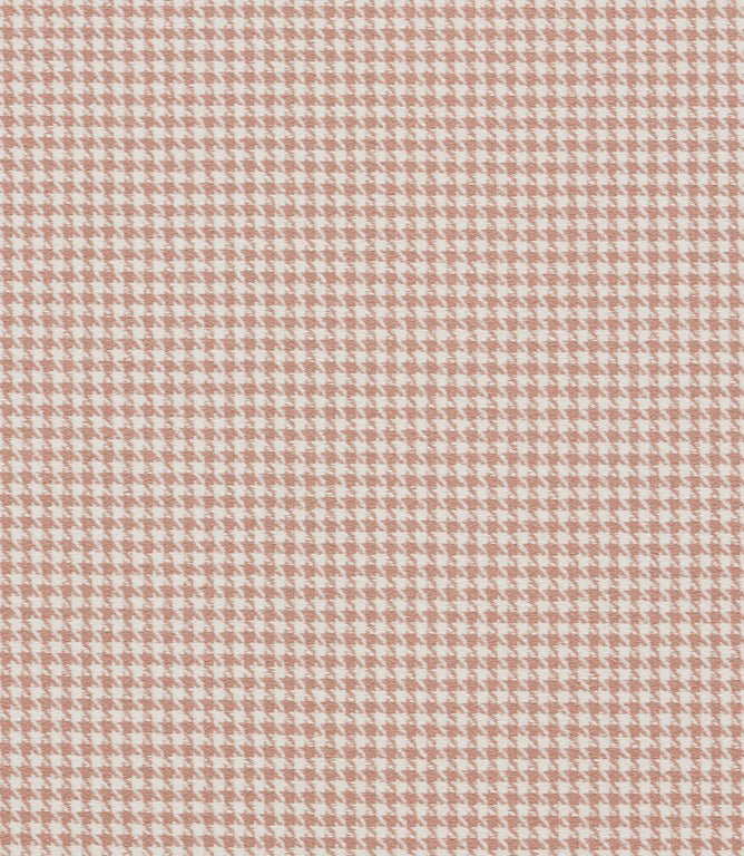 Houndstooth FR Fabric / Blush - Just Fabrics