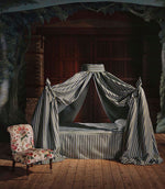 Regency Aperigon Fabric / Gobelin / Porcelain - Just Fabrics