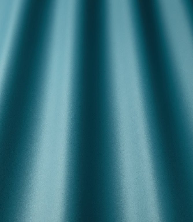 Burghley FR Vinyl Leather Fabric / Teal - Just Fabrics