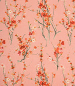 Seville Lomond Fabric / Peach - Just Fabrics