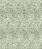 Willow Bough Oilcloth Fabric / Sage - Just Fabrics