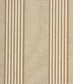 Ludlow Stripe Fabric / Taupe - Just Fabrics
