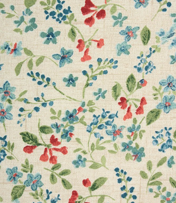 Bentham Fabric / Mineral / Rouge - Just Fabrics