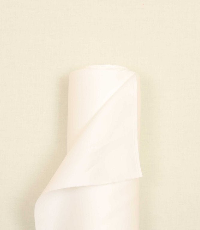 Cotton Lining Deluxe Fabric / White - Just Fabrics